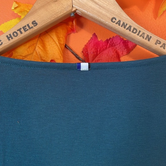 Kit and Ace Teal bodysuit-Sz S - Picture 4 of 5